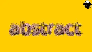 Create an Abstract Art Text Effect in Inkscape