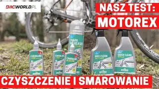 Test: Kosmetyki rowerowe Motorex - do czyszczenia i smarowania