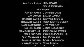 Up, Close & Personal (1996) End Credits