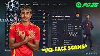 Best *UCL* WONDERKIDS With Real Face Scans*YAMAL*|FC26 Career Mode