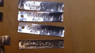 How to Make Metal Plant Labels