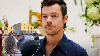 HARRY STYLES SPOTTED IN CROWD WAITING FOR NEW POPE ANNOUNCEMENT IN ROME | Pope Leo XIV
