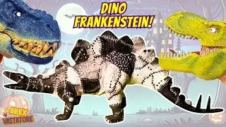 Creiamo un DINOSAURO FRANKENSTEIN! 🦖🎨😵 [Arex & Vastatore - Speciale HALLOWEEN]
