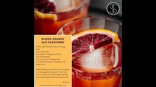 Blood Orange Old Fashioned