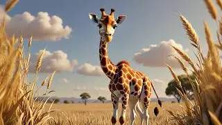 Zuzu Giraffe Stretches Tall | Jungle Song for Kids | Nursery Rhymes and Animal Learning
