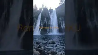 Burney Falls (Nice Waterfall in CA)