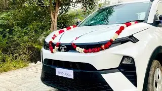 Taking Delivery Of New tata nexon facelift 2023. Talk about its features and price.