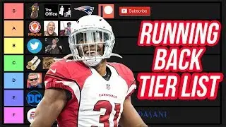 2019 Fantasy Football - Running Back Tier List