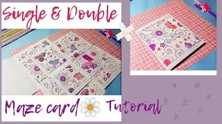 Single and Double Maze Card Tutorial/mazecard/ Card 1