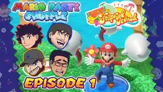 TGMG Play: Mario Party Shuffle #1 - Yoshi's Tropical Island (Superstars) | Taste Like Mexican