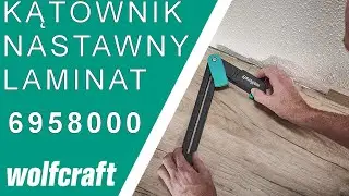 WOLFCRAFT 6958000 Kątownik nastawny z laminatu