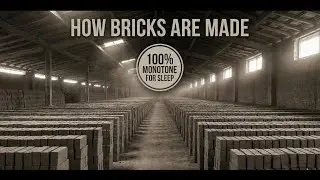 *No Add* How Bricks Are Made (Boring Sleep Documentary) | Gentle 8D Audio for ADHD