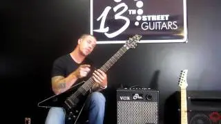 Dave Nassie - Lesson in scales & sweep at 13th Street Guitars