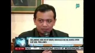 [News@6] Sen. Trillanes: Gerry Limlingan at Ebeng Baloloy, nakalabas na ng bansa