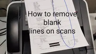 Remove lines across page on Brother intelliFAX Fax Machine Printer