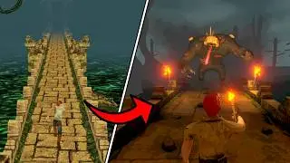 I made Temple Run, but it's a horror game