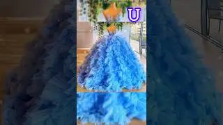 💫princess ball gown design😍choose ur beautiful frill ball gown🔥#shorts#ballgown#PromDress#fashion