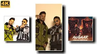 Angaar Ikka Ft Raftaar Video Song Full Screen Status 4k|Angaar Ikka Full Screen Rap Status 4k|