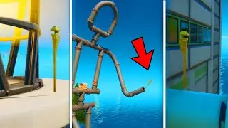 Search Different Golden Pipe Wrenches | Fortnite Midas' Mission Challenge