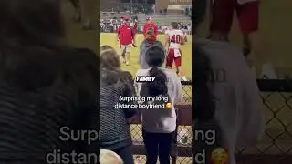Surprising Long Distance Boyfriend After His Football Game ❤️