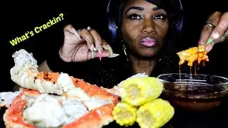 ASMR King Crablegs with Corn