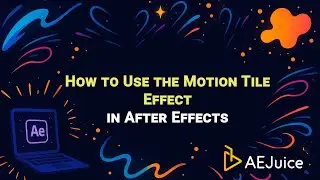 How to Use the Motion Tile Effect in After Effects &ndash; AEJuice Tutorials
