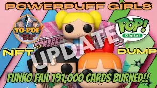 Funko NFT POWERPUFF GIRLS continues Funkos failure to sell out, Burning 191,915 Cards