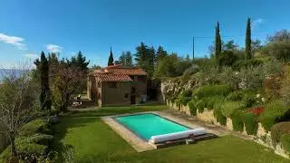 Delizioso panoramico podere con terreno, piscina | Delightful scenic farmhouse with land, pool