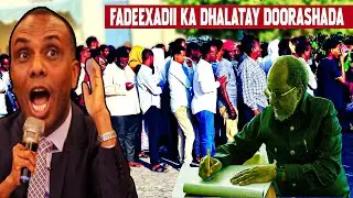 DEG DEG: Xamse oo sir fashiliyey – Xasan Sheekh kanaxay & fadeexadii ka dhalatay doorashada Muqdisho
