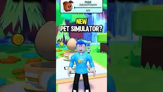 This game MIGHT BE the NEW PET SIMULATOR!! #roblox