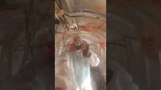 Removing Old Insulation In The Airstream #short #shorts