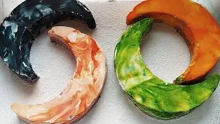 Pretty Marble Moons | ASMR| Anxiety Relief| Sleep Aid| Oddly Satisfying