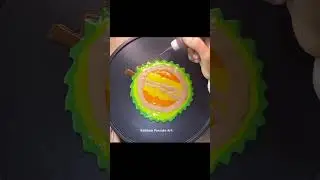 Shorts Fruit Pancake Art - Durian @rainbowpancakeart&nbsp;  #pancake #pancakeart #drawingcartoon