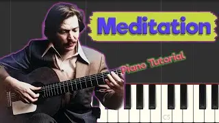 Ant&ocirc;nio Carlos Jobim - Meditation - Jazz Piano Tutorial