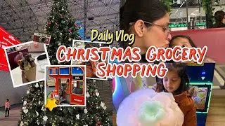 Daily vlog 21/100 🇩🇰 Christmas grocery shopping with discounts🎄🛒 but had to head home early #denmark