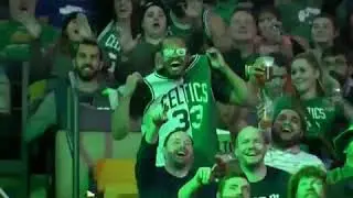 Funny man neck dance in stadium video clip for memes