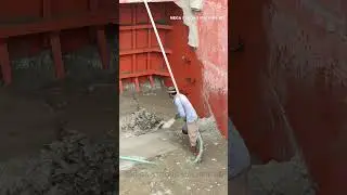 Powerful Water Pump Cline Sand in Big Ship Last Time Unload Sand by Mega Drager Machine #97
