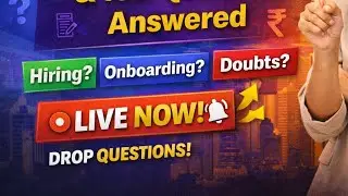 🔴LIVE NOW | Corporate Updates, Hiring Reality & Your Questions Answered
