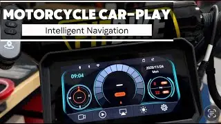 5-Inch Motorcycle CarPlay GPS Navigation System | Apple CarPlay & Android Auto