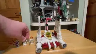 Lego Star Wars V-19 Torrent Starfighter Set Review.