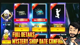 FREE FIRE: NEW MYSTERY SHOP 5.0 DATE CONFIRMED | FULL DETAILS | NEW COSTUME BUNDLE | NEW UPDATES