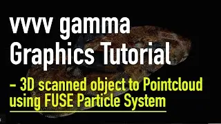 vvvv gamma Graphics Tutorial 017 FBX to Pointcloud