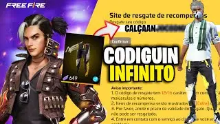 CORRE! COMO RESGATAR GR&Aacute;TIS O NOVO CODIGUIN INFINITO DA ANGELICAL AMARELA! 2026 FREE FIRE ff