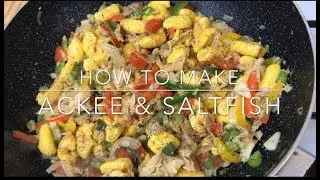HOW TO MAKE ACKEE AND SALTFISH || TERRI-ANN’S KITCHEN