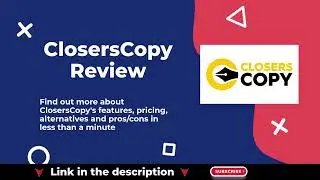 ClosersCopy Review - AI Content Generator #Ciroapp
