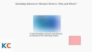 Как установить драйвер монитора Alienware в Windows &mdash; руководство по диспетчеру устройств и INF-ф...