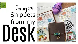 SFMD 60: Journal Woes, Happy Mail and TN Charms, Amarillo Stationery Inks.