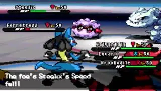 Pokemon Black & White 2 World Tournament - Johto Leaders Triple Battle (Chuck, Jasmine & Whitney)