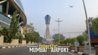 ATC SKY TOWER | 4K Drive to Mumbai Domestic Airport