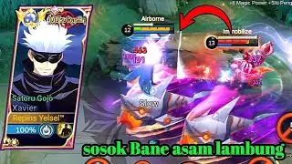 Gameplay top global xavier Ketemu sosok Bane asam lambung-mlbb